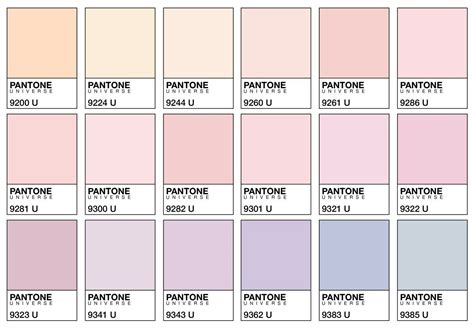 Pantone pastels | Pantone colour palettes, Pastel colour palette ...