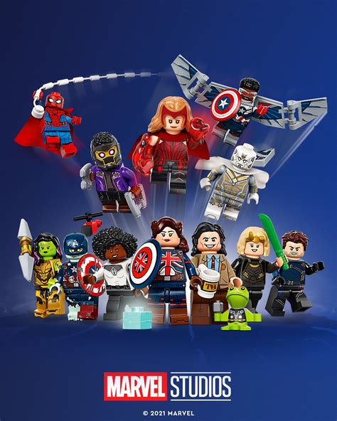 LEGO Marvel Studios Collectible Minifigures (71031) Close-Up Look - The Brick Fan