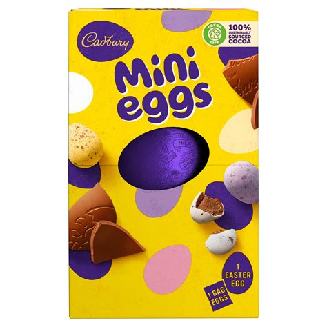 Cadbury Mini Eggs Medium Easter Egg 130g | Easter Eggs | Iceland Foods