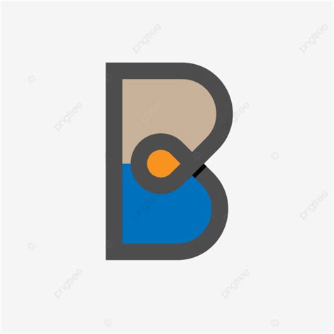 Gambar Desain Logo Huruf B, B Surat, Logo, Surat PNG dan Vektor dengan ...