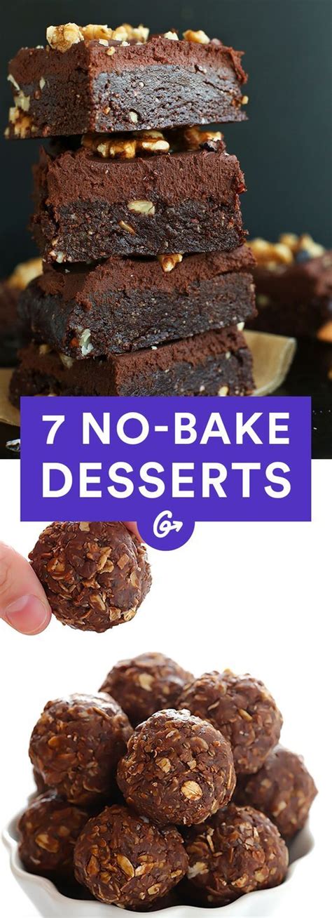 7 No-Bake Desserts to Satisfy Late-Night Cravings in 2020 | Desserts, No bake desserts, Baking