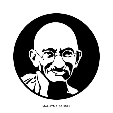 Mahatma Gandhi | Instagram photo, Portrait illustration, Graphic