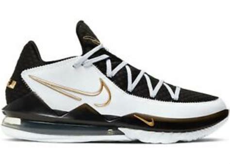 สนีกเกอร์ Nike LeBron 17 Low White Black | ซื้อ-ขายของแท้