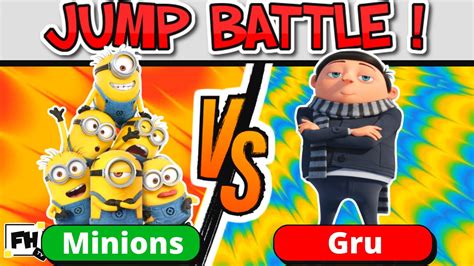 Minions VS Gru Jump Battle | Kids Brain Break | Go Noodle Inspired - YouTube