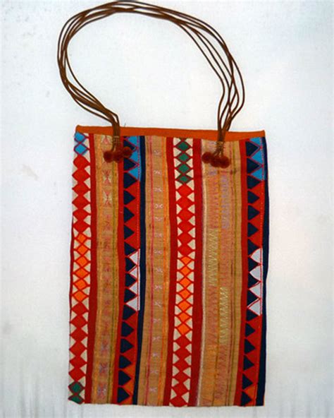 Akha Hill Tribe Material Carry Bag Beige Boho Hippie Gypsy - Etsy