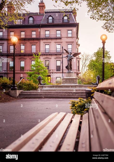 Boston Public Garden Stock Photo - Alamy