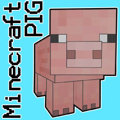 How to Draw Pig From Minecraft with Easy Step by Step Drawing Tutorial ...