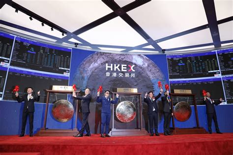 Hong Kong exchange marks a bumper day with six stock trading debuts as ...