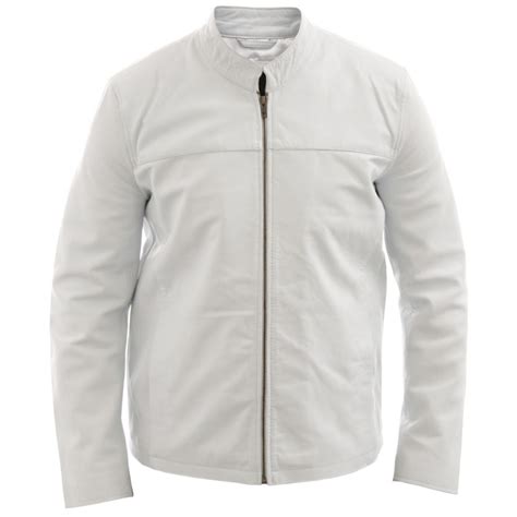 White Leather Jackets – Jackets