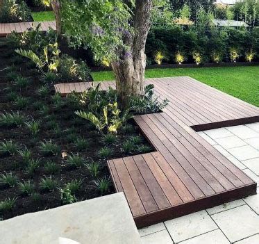 Upgrade Your Space with Stylish Modern Deck Designs | Backyard landscaping, Garden design ...