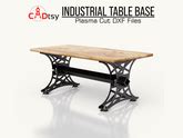 Metal Table Legs | CADtsy - The Best DXF SVG Files for CNC Laser ...