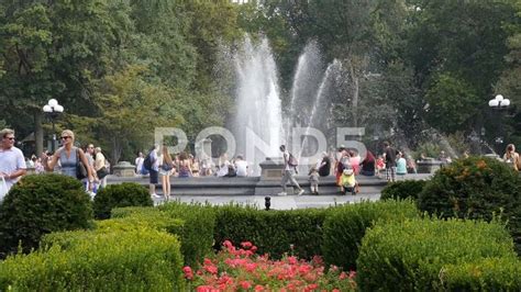 Washington Square Park Fountain in New York City Stock Video Stock Footage,#Park#Fountain# ...