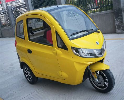 ZEV T3-1 Micro: tiny electric 3-wheeler car is fully weather sealed and can carry 360 lbs ...