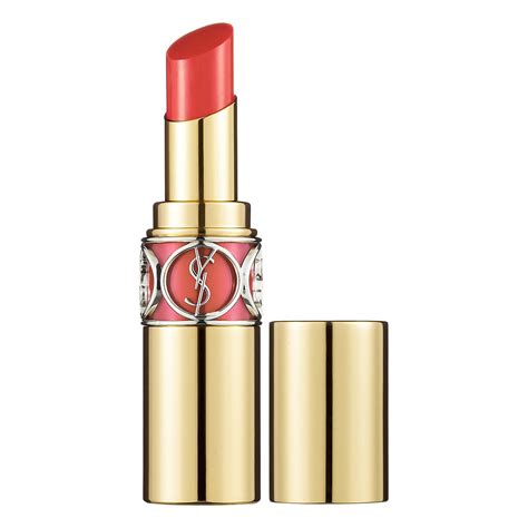 YSL Rouge Volupte Shine Lipstick Orange Impertinent 16 | Glambot.com ...