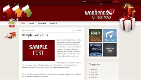 Free Christmas WordPress Themes - (Anti) Social Development