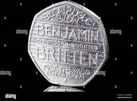 Benjamin britten coin hi-res stock photography and images - Alamy