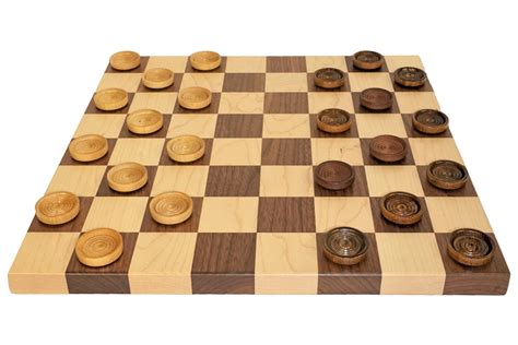 Wooden Checker Board from DutchCrafters Amish Furniture