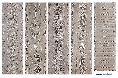 Types of Damascus Steel | Complete Guide 2024 - Noblie