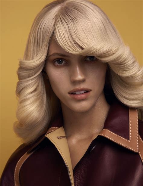 IMG Models - Devon Windsor | Wonderland (1) | Disco hair, 70s hair and makeup, 70s hair