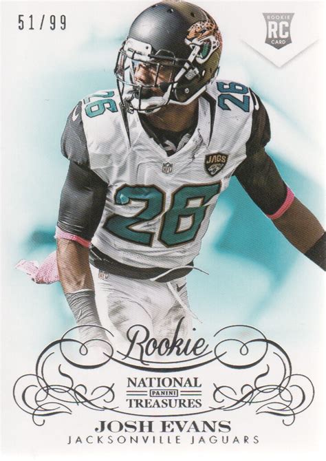 Josh Evans Football Price Guide | Josh Evans Trading Card Value – Beckett