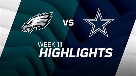 Highlight: Eagles vs. Cowboys Highlights | Week 11