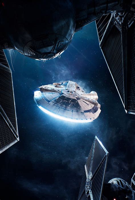 HD wallpaper: Spaceship, 4K, Solo: A Star Wars Story, Millennium Falcon ...