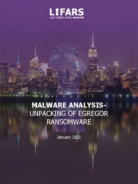 Malware Analysis Unpacking of Egregor Ransomware | PDF | Ransomware ...