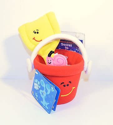 Image - Blue's Clues 2000 Eden Plush Shovel and Pail Shovel & Pail's ...