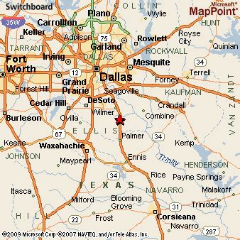 Where is Ferris, Texas? see area map & more