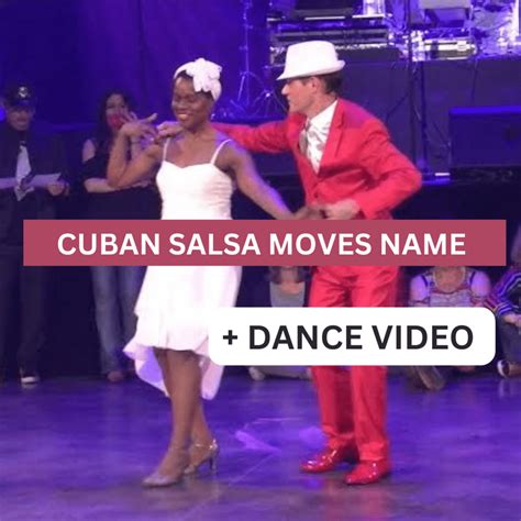 Cuban Salsa Moves Names List & Dance video tutorial #1 Best