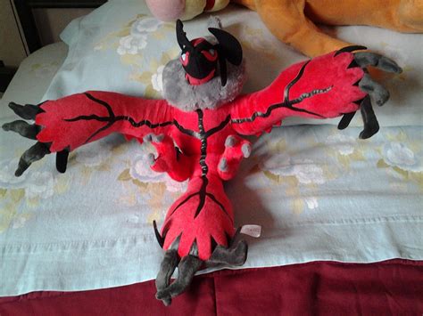 Yveltal plush by Michael-95 on DeviantArt