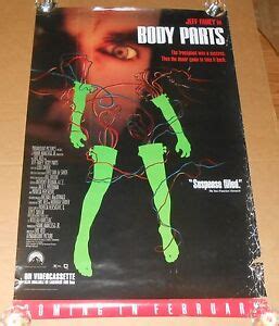 Body Parts Movie Poster 1991 Original Promo 41.5x27 Jeff Fahley | eBay