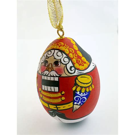 100-013 Hand Carved and Painted Russian Christmas Ornament Snowman 2 1/ ...