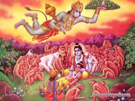 BHAKTI SONGS AND WALLPAPER: Lord Hanuman Wallpaper