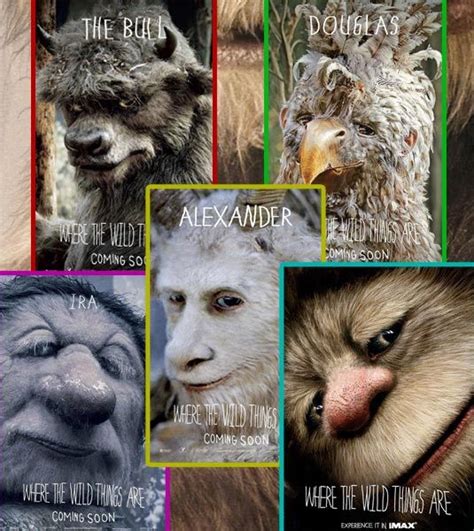 Where The Wild Things Are Characters Names