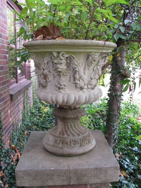 Large Concrete Urn Planter | EBTH