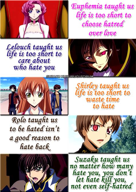 Code Geass Characters taught us... by FrancescaROTG on DeviantArt