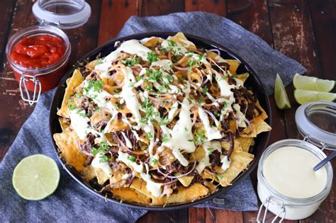 Nachos Med Pulled Beef Og Sennepssauce - De Bedste Nachos Nachos ...