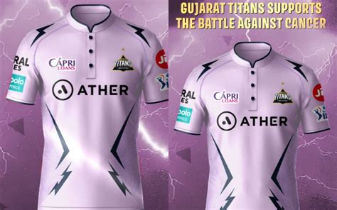 IPL 2023: Gujarat Titans players to don lavender kit to support battle ...