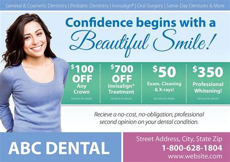 91 Brilliant Dentist Direct Mail Postcard Advertising Examples | Dentist marketing, Dentist ...