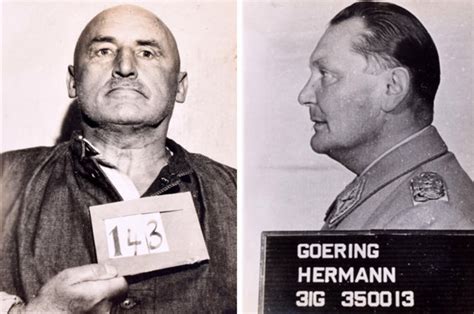 Nazi war criminals Nuremberg Trial mugshots unearthed more than 70 ...