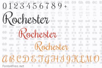 Rochester Font Download - Fonts4Free