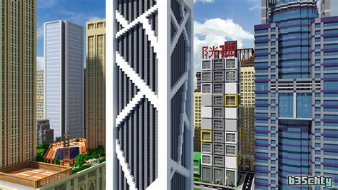 Skyscraper Minecraft City Building Ideas - City On A Cloud - Minecraft ...