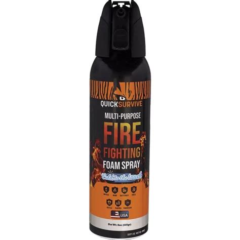 QuickSurvive Fire Fighting Foam Spray: Your Multi-Purpose Solution ...