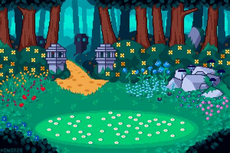 flower garden : r/PixelArt