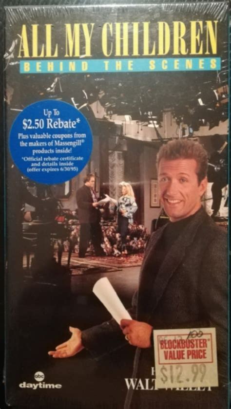 VHS - All My Children: Behind the Scenes - BRAND NEW - NOT ON DVD