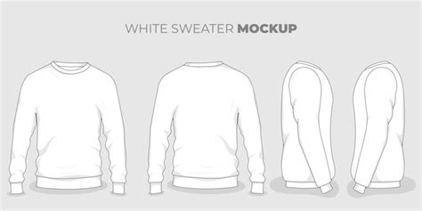 Sweater mockup Vectors & Illustrations for Free Download | Freepik