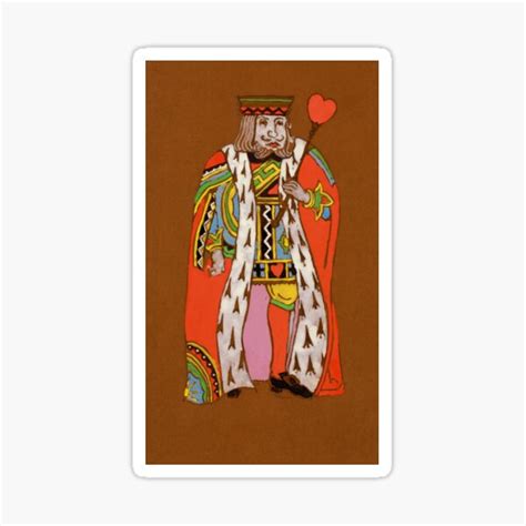 "King of Hearts" Sticker for Sale by KirMilorad | Redbubble