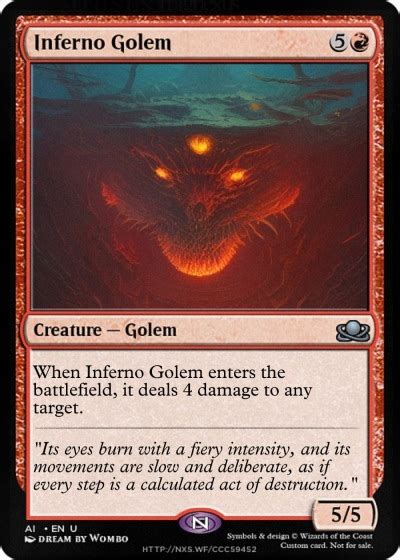 MTGNexus - Inferno Golem