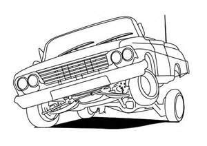 Lowrider Coloring Pages - Bing images | Coloring For Adult "Kids" | Pinterest | Image search